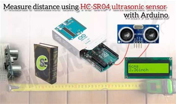 How do you measure distance with HC-SR04?