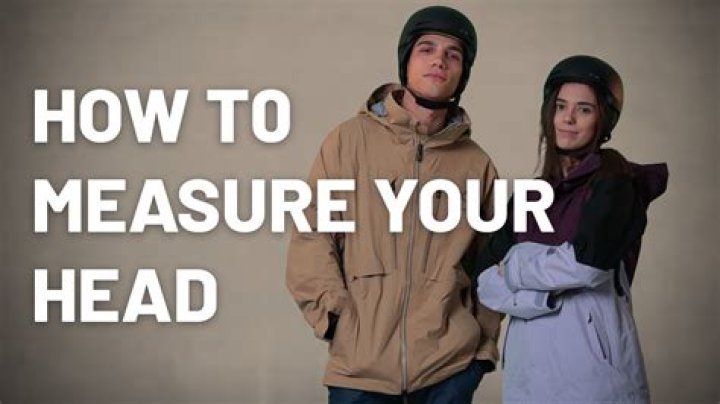 How do you measure your head for a snowboard helmet?