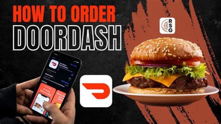 How do you order groceries on DoorDash?