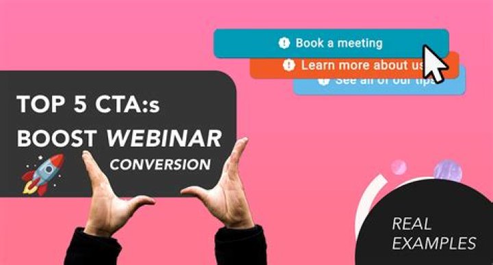 How do you organize a good webinar?