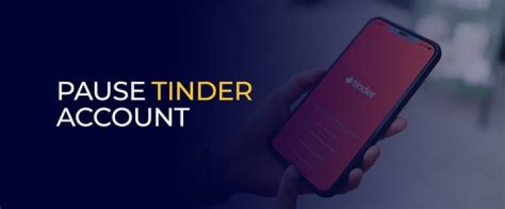 How do you pause your tinder account?