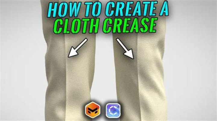 How do you permanently crease fabric?
