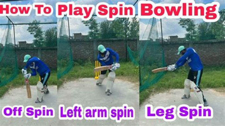 How do you play against spin?