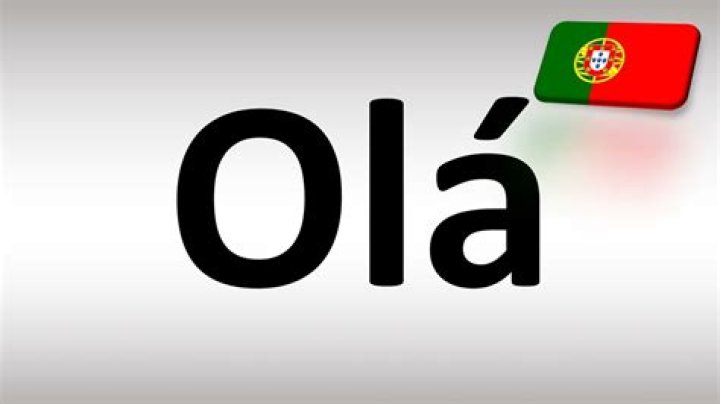 How do you pronounce ola in Portuguese?