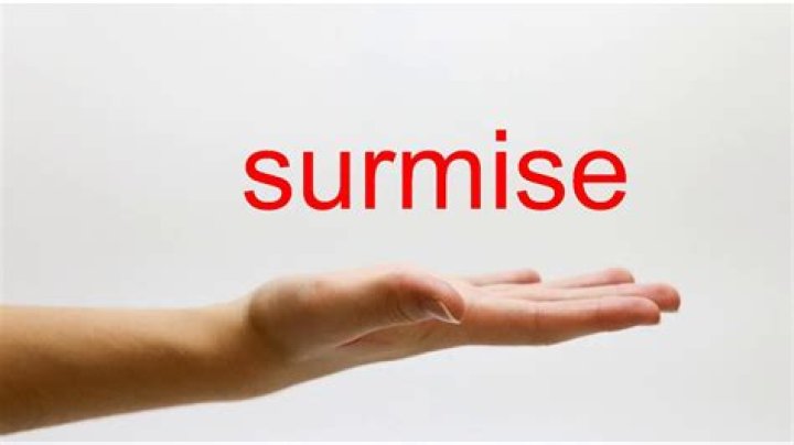 How do you pronounce surmise?