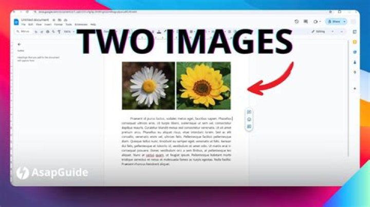 How do you put two pictures next to each other in HTML?