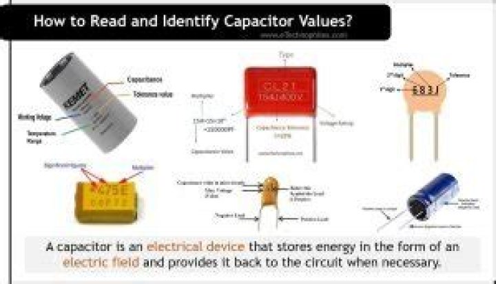 How do you read an electrolytic capacitor value?