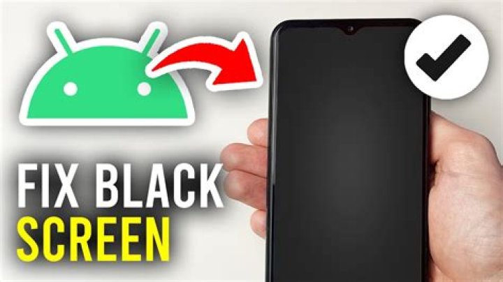 How do you recover data when the phone screen is blacked out?