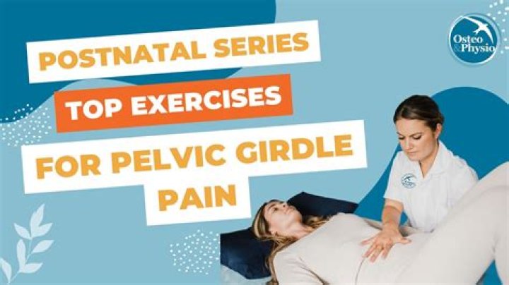 How do you relieve pelvic girdle pain?