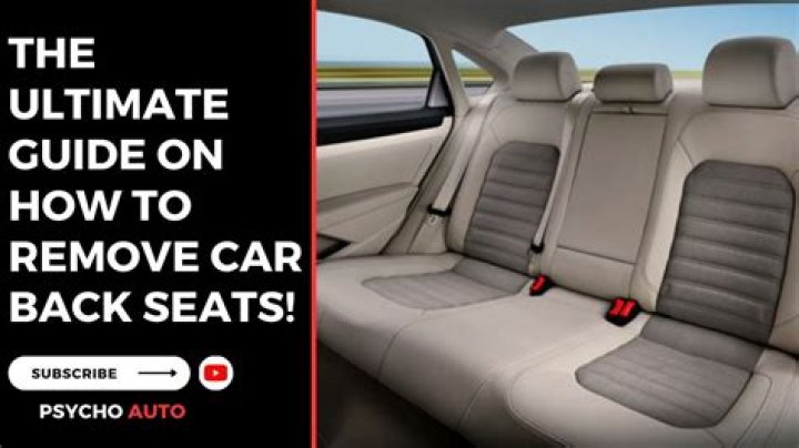 How do you remove a car seat from an airbag?