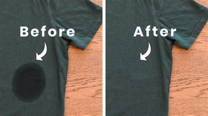 How do you remove cuff oil from clothes?