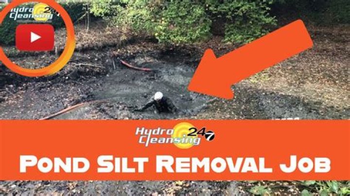 How do you remove silt from water?