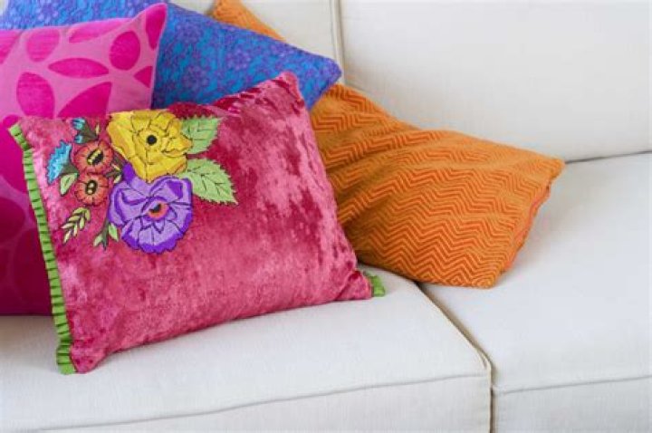 How do you remove tags from decorative pillows?