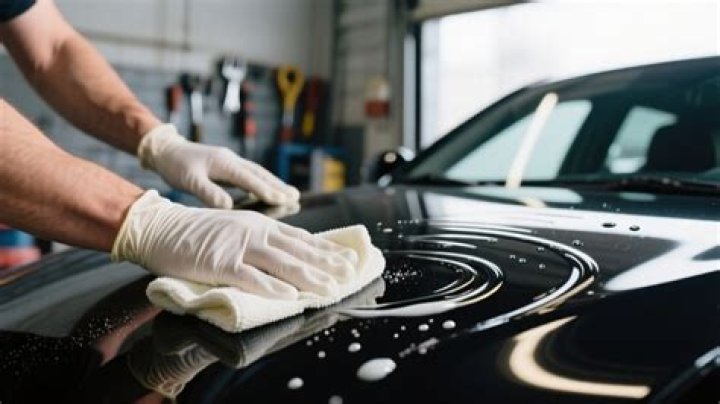 How do you remove wax from a car wash?