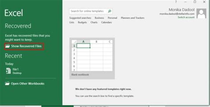 How do you restart Excel?