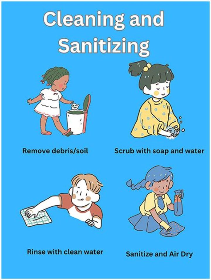 How do you sanitize a sandpit?