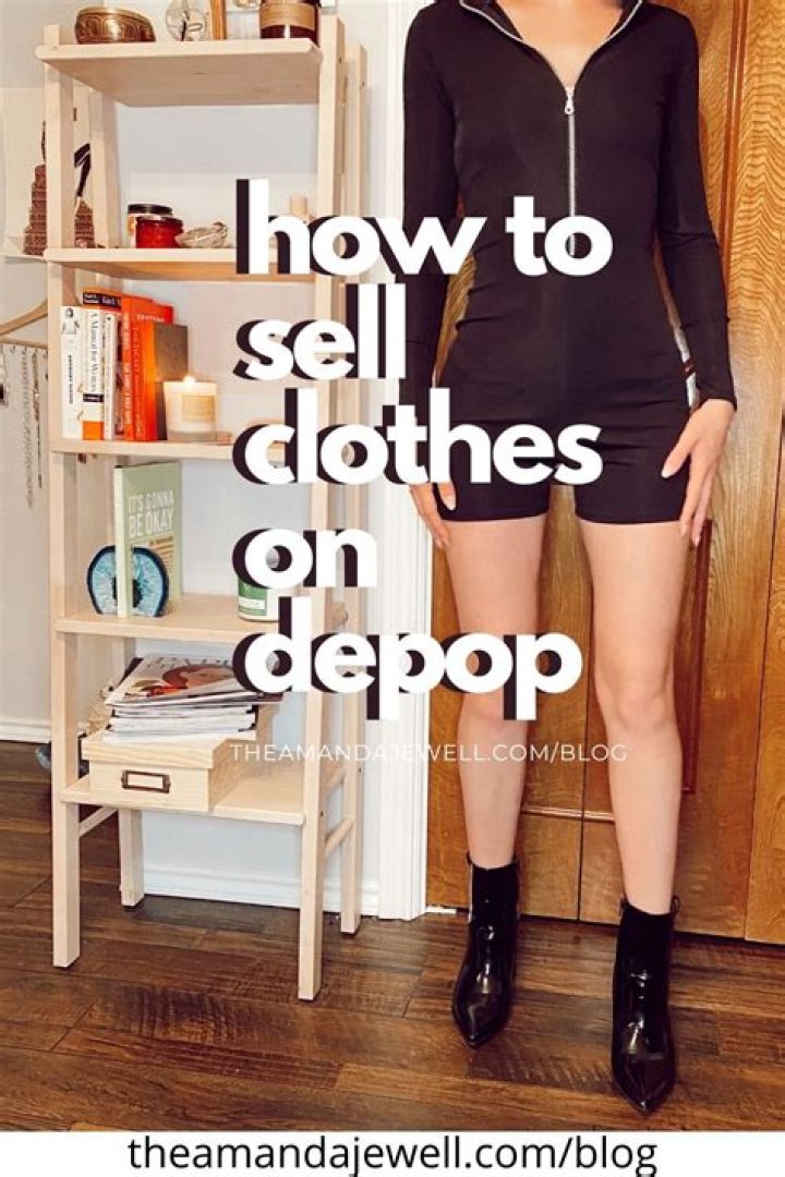 How do you sell clothes on Depop?
