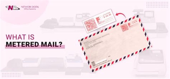 How do you send a metered mail?