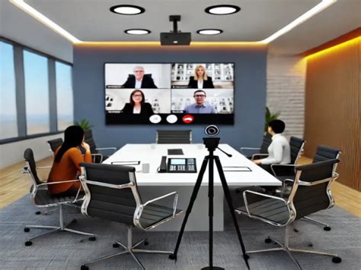 How do you set up a video conference meeting?