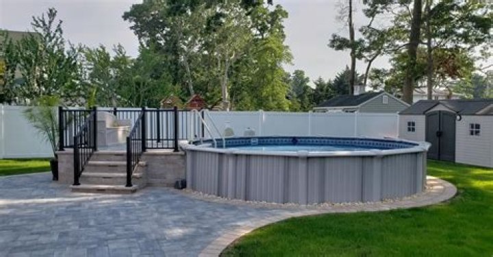 How do you shade above ground pool?
