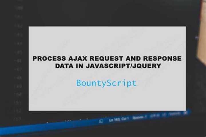 How do you show loader on Ajax request and hide on response?