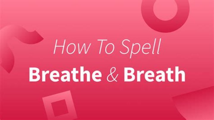 How do you spell breeze?