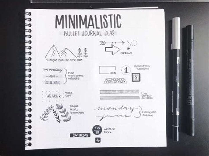 How do you start a minimalist bullet Journal?