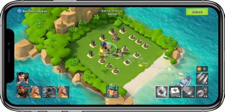 How do you start over on boom beach iOS?