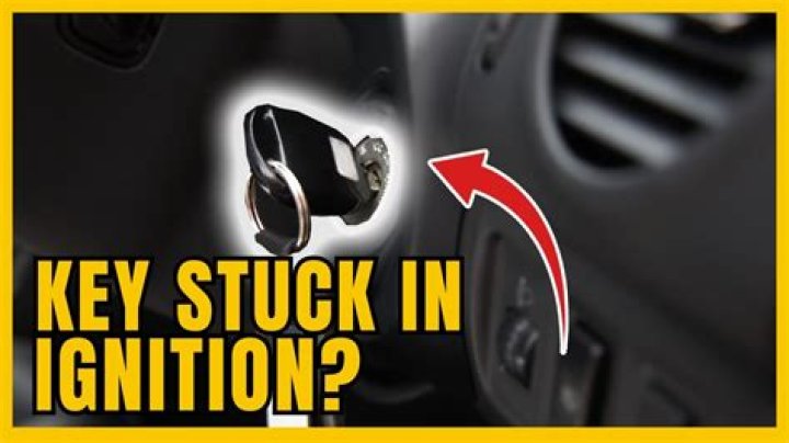 How do you start your car when the ignition is locked?