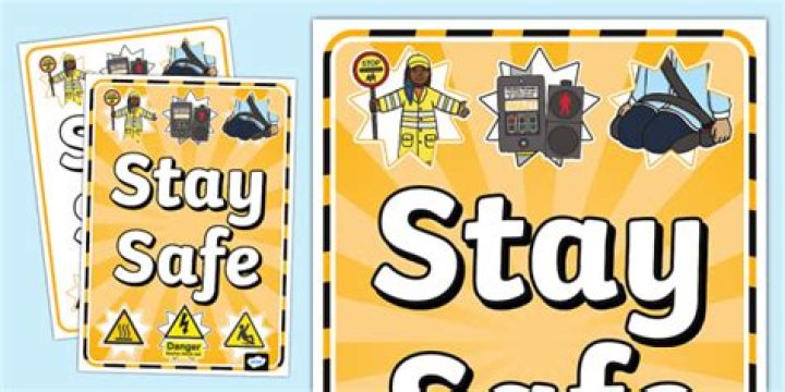 How do you stay safe in an airport?