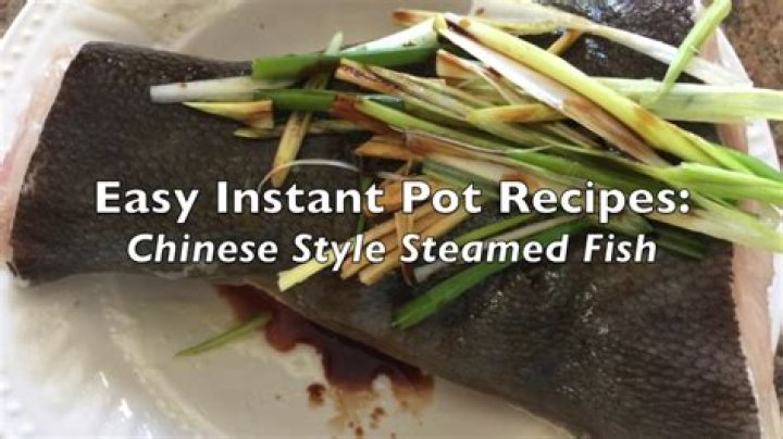 How do you steam fish in an instant pot?