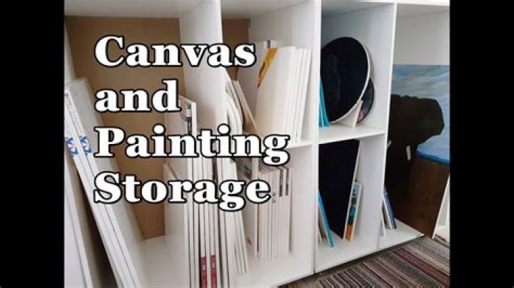 How do you store large paper?