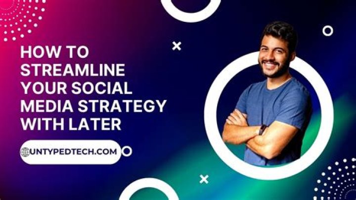 How do you streamline social media?