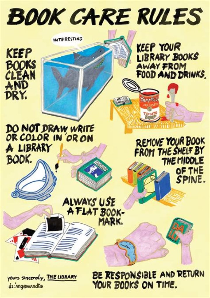 How do you take care of rare books?