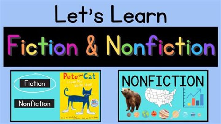 How do you tell if a story is fiction or nonfiction?