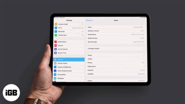 How do you tell what iPad I have a1893?