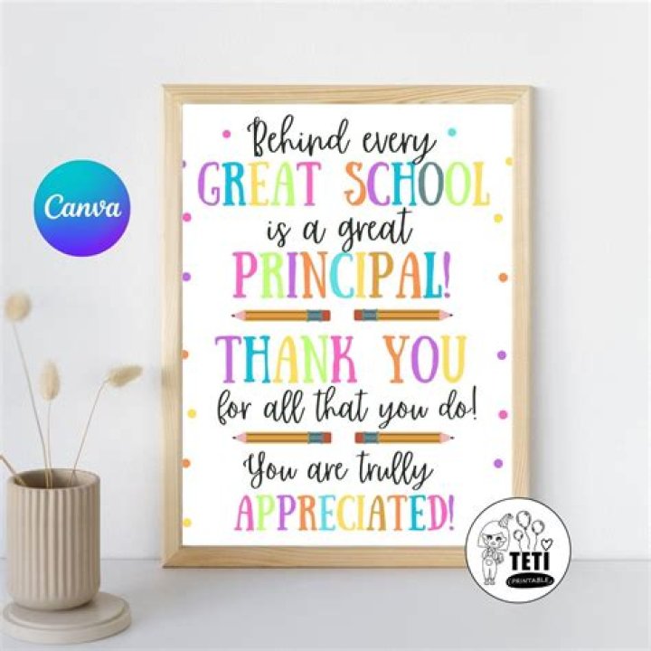 How do you thank a principal in vote of thanks?