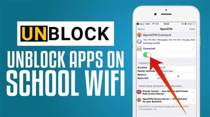 How do you unblock Snapchats from WiFi?
