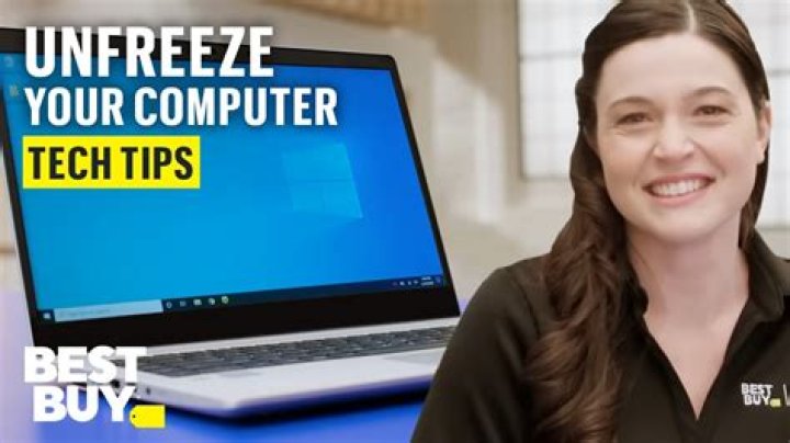 How do you unfreeze a surface laptop?