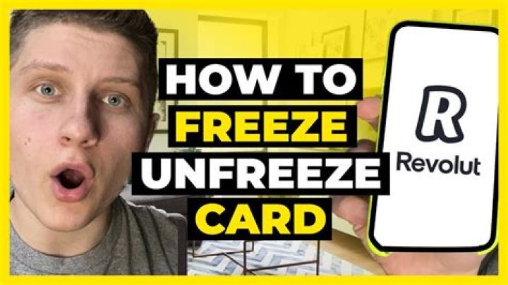 How do you unfreeze Revolut?