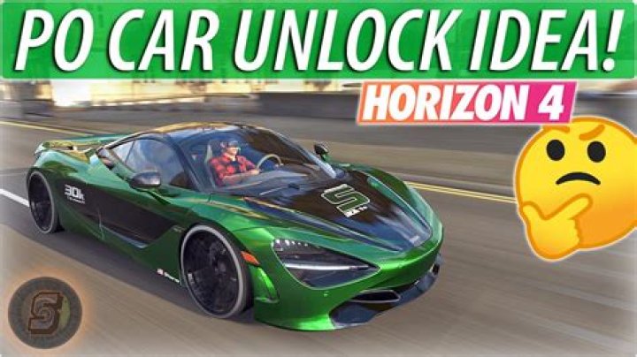How do you unlock rare cars in fh4?