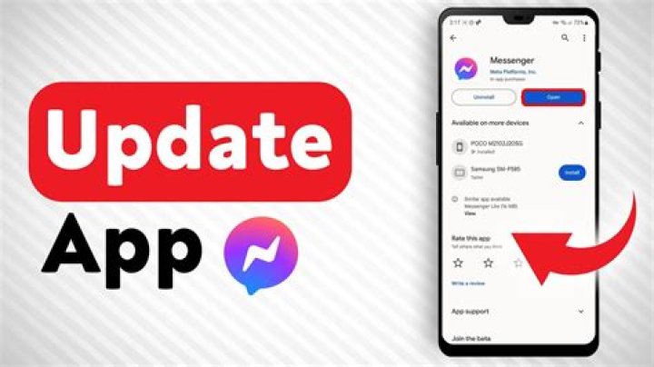 How do you update Messenger on iPad?