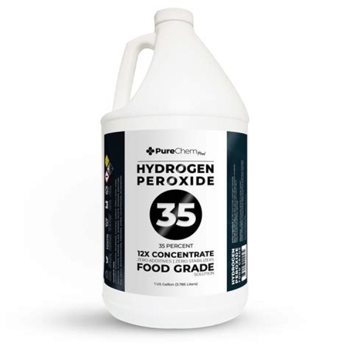 How do you use 35 hydrogen peroxide?