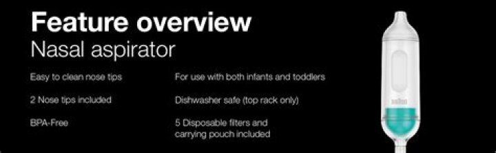 How do you use a manual nasal aspirator?