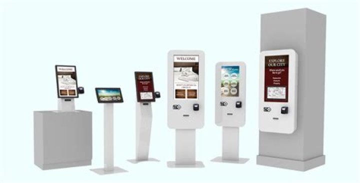 How do you use a self service kiosk?