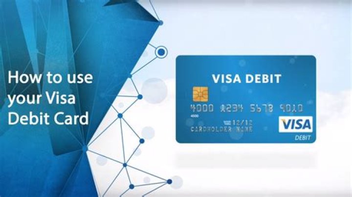 How do you use a Visa debit card online?