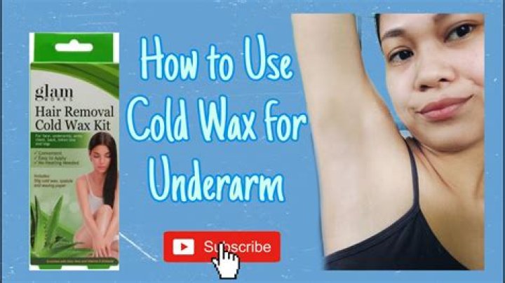 How do you use cold wax for waxing?