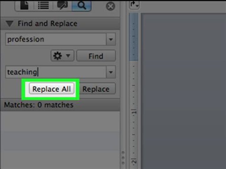 How do you use Find and Find?