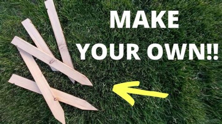 How do you use landscape stakes?