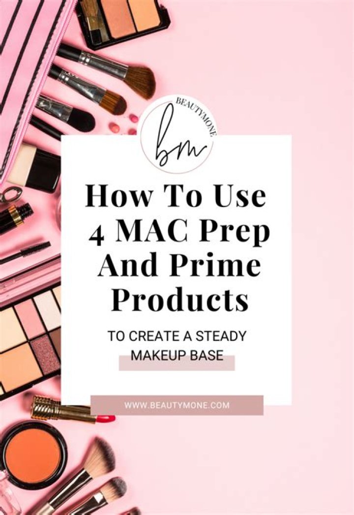 How do you use MAC Prep and Prime?